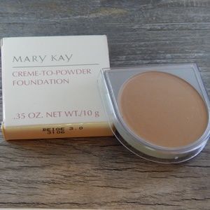New Mary Kay Creme to Powder Foundation